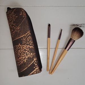 Eco tools Cosmetic Brush Set with Zip Case